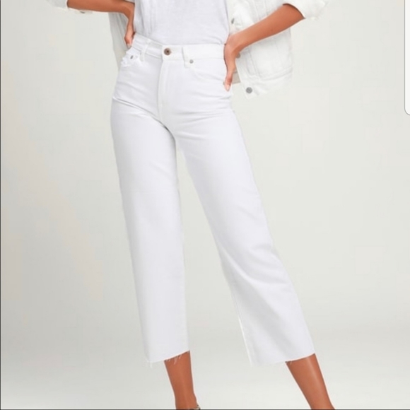 Pistola white cropped jeans - Picture 6 of 9